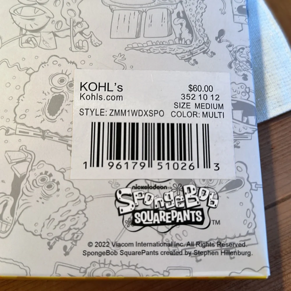 Men’s SpongeBob Christmas Sleepwear Pants And Shirt Set - Picture 7 of 8